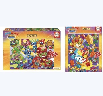 Puzzle Super Zings, Things 200 el. i 300 el. Educa