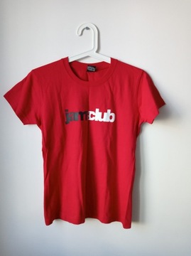 Koszulka t-shirt S nowy 2 szt. czerwony JAM CLUB 