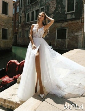 Suknia ślubna Anna Sposa model Nola (Ivory)