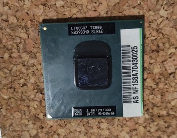 Intel T5800 Core 2 Duo - procesor 2GHz SLB6E