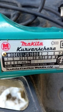 MAKITA elektryczne nozyce do ciecia blach