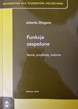 Funkcje zespolone - Jolanta Długosz