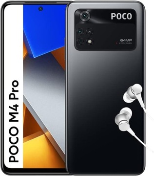 POCO M4 Pro 6/128GB + słuchawki GWARANCJA NOWY