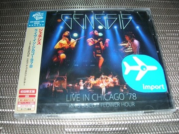 GENESIS - LIVE IN CHICAGO '78 (JAPAN) 2CD