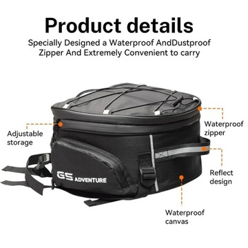 Torba motocyklowa GS ADVENTURE TailBag