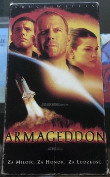 Armageddon kaseta video VHS