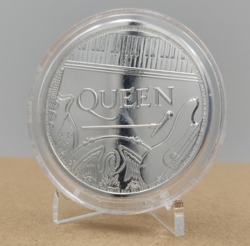 Moneta 2020 QUEEN - Legendy Muzyki 1oz srebro .999