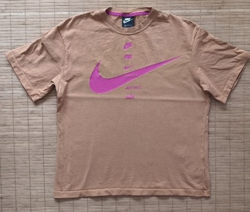 T-shirt Nike musztardowa