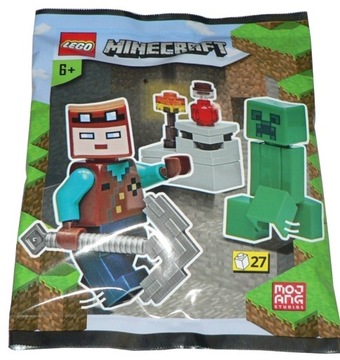 LEGO Minecraft Górnik i Creeper 662204 Nowa 