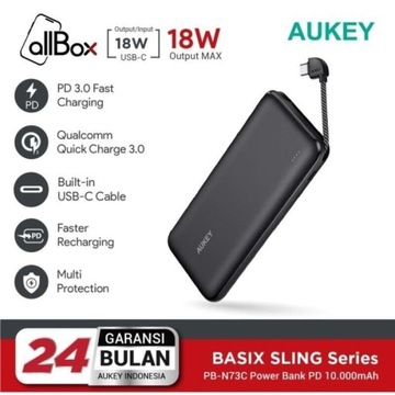 Powerbank AUKEY PB-N73C 10000mAh