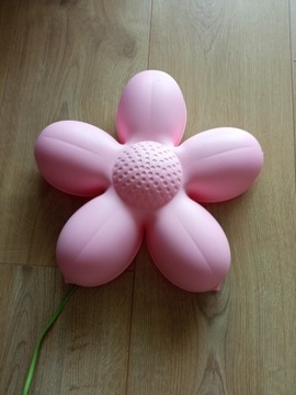Lampa ścienna Ikea Smila Blomma kwiatek różowa