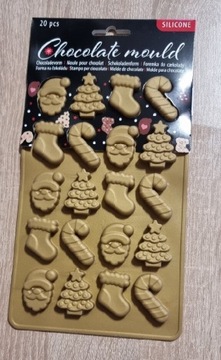 Foremka silikonowa świąteczna xmas czekolada masa