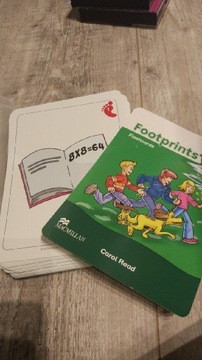 Footprints 4 Macmillan flashcards i word cards