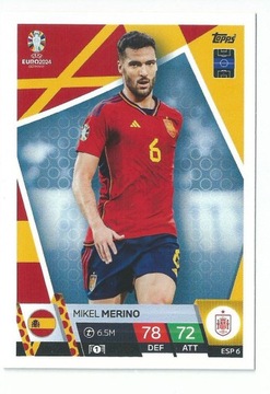 Match Attax EURO 2024 MERINO ESP6