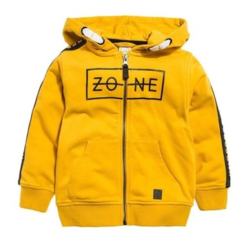 COOL CLUB Bluza żółta ZONE - BDB - 170