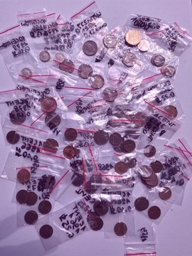 Zestaw monet holenderskich  1948-1998 , zestaw (6)
