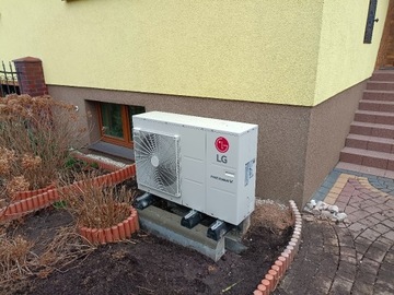 Pompa Ciepła LG z montażem 16kW 14kW 12kW monoblok