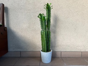 Sztuczny Kaktus Z Doniczką 70 cm Wysoka Jakość