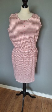 Dresowa bawełniana sukienka 40 l 42 xl
