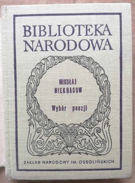 Niekrasow Wybór poezji