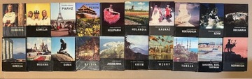 Kolekcja książek krajoznawczych lata 70