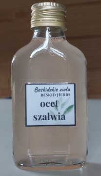 Ocet szałwiowy, z szałwii lekarskiej