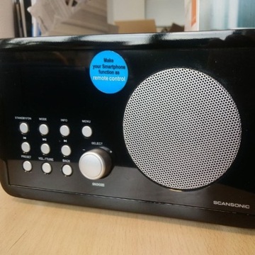 Radio internetowe Scansonic IN210 - FM WiFi