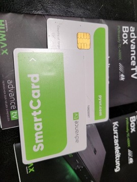 AdvanceTV Box Pyur.Com  Smart Card 4K z TC 4000C