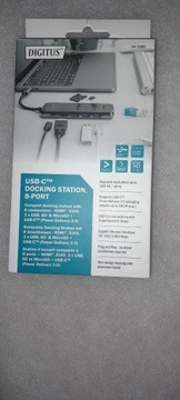 DIGITUS USB-C DOCKING STATION 8-PORT