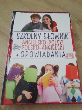 książka SZKOLNY SŁOWNIK ANGIELSKI + OPOWIADANIA