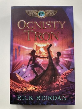 Rick Riordan Kroniki Kane 2 Ognisty tron