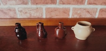 wazoniki ceramika - zestaw