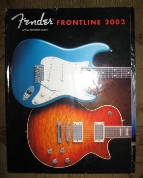 Fender Frontline 2002 - katalog