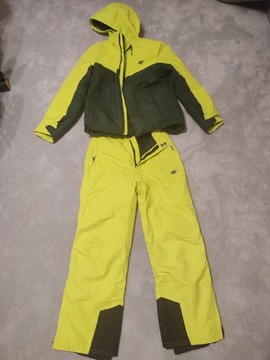 Kombinezon narciarski żółty rozmiar 164