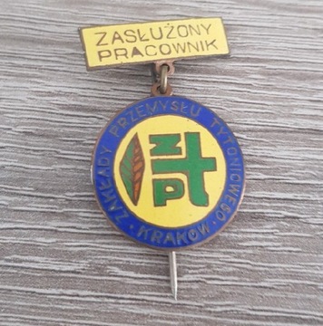 Odznaka zasłużonego pracownika z czasów PRL