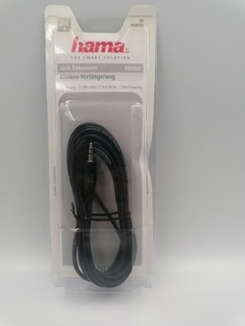Haman kabel jack 3,5mm plug - 3,5mm socket  2,5m 