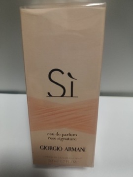 Giorgio Armani Si Rose Signature edp 50 unikat 