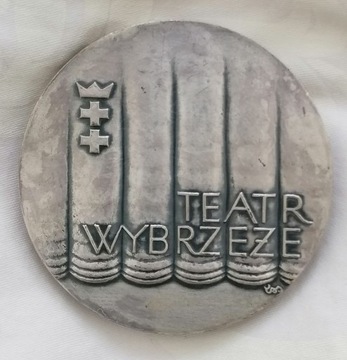 Medal Teatr Wybrzeże 1976