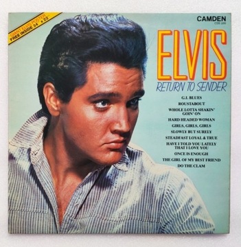 ELVIS PRESLEY RETURN TO SENDER WINYL