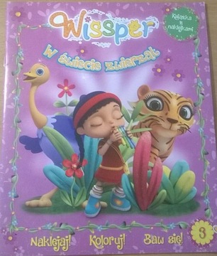 Wissper w świecie zwierząt Tom 3 Naklejanki