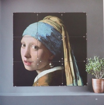 Dekoracja ścienna Dziewczyna z perłą Vermeer