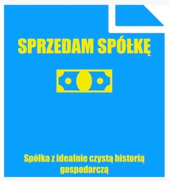 Sprzedam Spółkę z o.o.