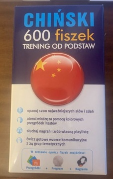 Chiński 600 fiszek Edgard + CD