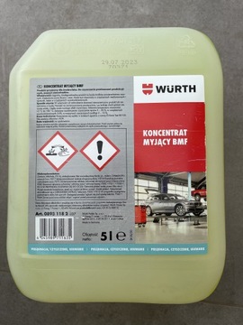 Koncentrat myjący BMF Wurth