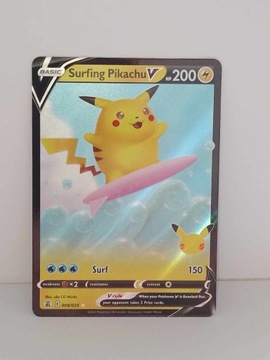 Surfing Pikachu V 008/025 Ultra Rare
