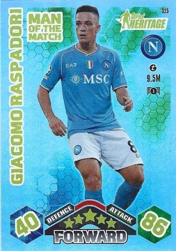 MATCH ATTAX EXTRA 2024 MAN OF THE MATCH RASPADORI