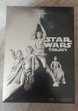 Star Wars Gwiezdne wojny IV, V, VI, 4 x DVD, kolekcjonerskir