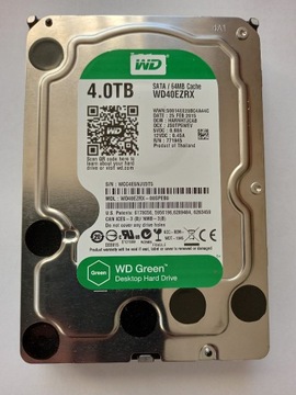 Dysk 4TB Green WD40EZRX SATA 3,5"