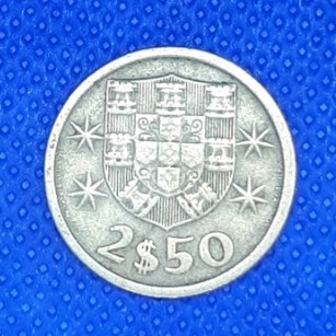 2,5 ESKUDOS 1965 PORTUGALIA 