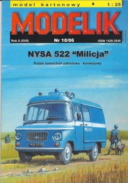 Nysa 522 "Milicja" modelik